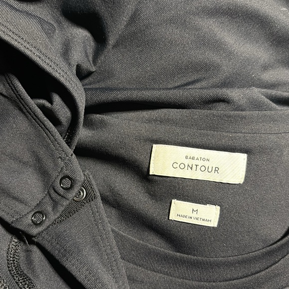 Aritzia Babaton Contour Sz M Medium ‘90s Bodysuit black NWOT leotard skinny suit - Picture 8 of 8